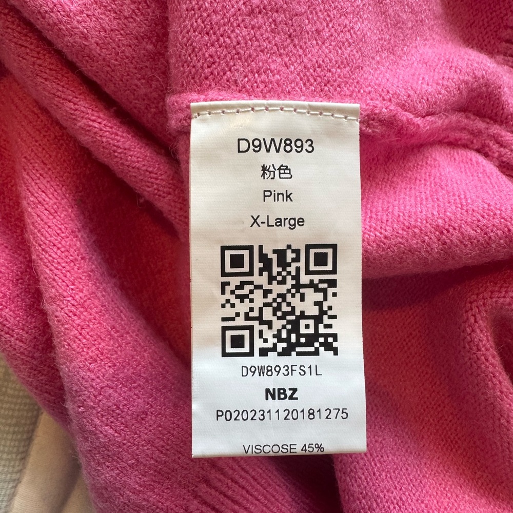 Pink Ruffled Short Sleeve Sweater - Picture 3 of 3